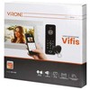 Virone Orno VIFIS Full HD vaizdo domofono rinkinys (ragelis, šifratorius, artumo skaitytuvas, programų valdymas, DIN bėgio maitinimo šaltinis, balta)