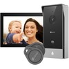 EZVIZ HP5 video intercom system 17.8 cm (7") Juodas, Sidabrinis