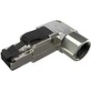 Solarix SOLARIX SXRJ45-6A-STP-BK-SA modulinis kištukas 8p8c CAT6 UTP susuktas