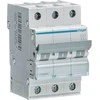 Automatinis jungiklis 6kA, C, 10A, 3P, C10 Hager MCN310E
