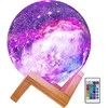 Goapa Mėnulio 3D Nakties Lempa Galaxy