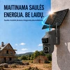 Goapa Lauko stebėjimo kamera 4G su SIM kortele ir saulės baterija, naktinis matymas, IP65
