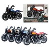 Motociklas Chopper Mastelis 1:36, 4 asort