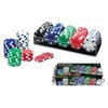 Pokerio žetonai 100vnt. 11,5g svorio