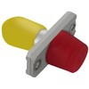 Qoltec Hibridinis optinio pluošto adapteris FC/UPC - ST/UPC Simplex Multimode