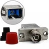 Qoltec Adapteris hibridas SC/UPC - FC/UPC | Simplex | Vienmodis