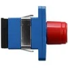 Qoltec Adapteris hibridas SC/UPC - ST/UPC | Simplex | Daugiarežimas