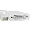 Qoltec Adapteris Mini DVI na DVI (24+5) | Full HD | 0.16m