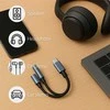 Qoltec USB-C adapteris 2w1 | USB-C | 3,5 mm lizdas | PD 15W | 10 cm