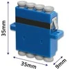 Qoltec LC/UPC keturių vienmodžių šviesolaidinių adapterių (54135)