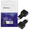 QOLTEC 50505 Qoltec USB adapteris 3.1 tipo C vyriškas USB 3.0 A moteriškas
