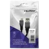Adapteris Qoltec 50520 USB 2.0 Male/ Mic