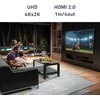 HDMI Skirstytuvas - Qoltec 51799 4K 60Hz 4 x HDMI Juodas