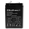 QOLTEC 53032 Baterija AGM 6V 4.5Ah max. 1.35A