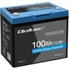 Qoltec Akumuliatorius LiFePO4 Litowo-Żelazowo-Fosforanowy | 12.8V | 100Ah | 1280Wh | Bluetooth | BMS