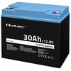 QOLTEC 53703 LiFePO4 ličio geležies fosfato baterija / 12.8V / 30Ah / 384Wh / BMS