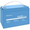 Qoltec Akumuliatorius LiFePO4 Ličio geležies fosfatas | 12,8 V | 100Ah | 1280Wh | BMS