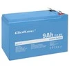 QOLTEC 53700 LiFePO4 ličio geležies fosfato baterija / 12,8V / 9Ah / 115,2Wh / BMS