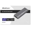 SSD Korpusas - Qoltec 52267 M.2 SATA USB-C 2TB Pilkas