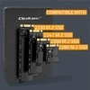 Qoltec M.2 SSD adapteris | SATA NGFF į SATA III | 2TB | Super greitis 6Gb/s | Juoda
