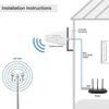 5G LTE antena - 9dBi - išorinė - Qoltec 57061