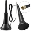 Qoltec Antena 4G LTE su podstawą magnetyczną | 5dBi | wewnętrzna | dookólna | 600-2700 MHz | SMA | 3m