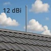 Qoltec LoRa antena 12dBi 868 MHz lauko 1.5m