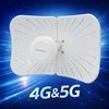 Qoltec Antena paraboliczna 4G 5G LTE | 2x19dBi | kierunkowa | zewnętrzna | 1710–2700 MHz | 3300–4200 MHz | N Female | wodoodporna | 5m