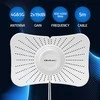 Qoltec Antena paraboliczna 4G 5G LTE | 2x19dBi | kierunkowa | zewnętrzna | 1710–2700 MHz | 3300–4200 MHz | N Female | wodoodporna | 5m