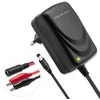 Qoltec automatinė kroviklis do akumulatora AGM GEL STD | Prostownik 6V/12V | 6W | 5.5x2.1 | Kabelis 1.8m