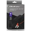 Qoltec Automatinis 12V 4A AGM GEL baterijų įkroviklis su LED ir 1.8m kabeliu