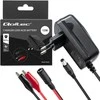 Qoltec automatinė kroviklis do akumulatora AGM GEL STD 6V | 1A | Prostownik su sygnalizatorem LED