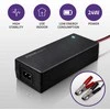 Qoltec automatinė kroviklis do akumulatora AGM GEL STD | Prostownik 12V | 2A | 24W | LED | Kabelis 1.8m