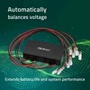 „Qoltec“ 48 V įtampos balansavimo įrenginys, skirtas 4 x 12 V | 10 A | LiFePO4 AGM GEL akumuliatoriams