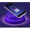 QOLTEC 51840 indukcinio belaidžio įkroviklio žiedas Qualcomm QuickCharge 3.0 10W pilkas