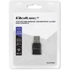 Qoltec 56989 belaidis mini WiFi adapteris | AC standartas | BT 4.0 | USB 2.0 | 600 Mbps