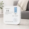Qoltec Certyfikowany belaidis Czujnik tlenku węgla (czadu) su baterią | detektor CO | TUYA | Wi-fi | żywotność sensora 10 lat | alarm 85dB | LED