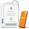 Qoltec 52654 2in1 natural gas and carbon monoxide (CO) leak detector | CH4 | CO | NG | Tuya | Wi-Fi | 85dB alarm | LED