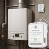 Qoltec 52654 2in1 natural gas and carbon monoxide (CO) leak detector | CH4 | CO | NG | Tuya | Wi-Fi | 85dB alarm | LED