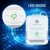 Qoltec Czujnik wycieku gazu ziemnego | detektor ch4 | ng | alarm 85db | led