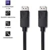 QOLTEC DisplayPort v1.2 vyriškas DisplayPort v1.2 vyriškas 5K 0,5 m