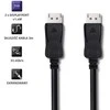 QOLTEC 50588 Qoltec DisplayPort v1.4 vyriškas / DisplayPort v1.4 vyriškas 3 m
