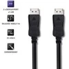 QOLTEC 50585 DisplayPort v1.4 vyriškas / DisplayPort v1.4 vyriškas 1 m