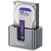 Qoltec Doko stotelė 2w1 HDD SSD | SATA | M.2 NVMe | Klonowanie | USB-C 3.2 Gen 2 | 10Gb/s | 28TB | Aliuminio