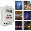 QOLTEC 50629 Elektroninis laikmatis PC0629 DIN bėgiui / LCD