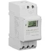 „Qoltec Elektroninis TIMER“ laikmatis DIN bėgeliui su įmontuota baterija | 7 dienų tvarkaraštis | 16 programų
