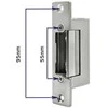 QOLTEC 52458 Reversinis elektrinis smūgis 300mA 12V