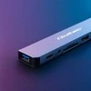 Qoltec HUB 8in1 USB C USB,USB C 4xUSB SD TF card Jack