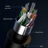 Qoltec HUB 8in1 USB C USB,USB C 4xUSB SD TF card Jack
