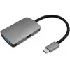 Qoltec USB adapteris Type C male / HDMI Female | VGA Moteris